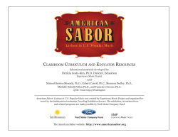 English - American Sabor