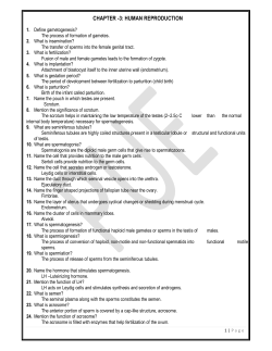 chapter -3: human reproduction
