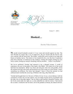 Hooked - UWI St. Augustine - The University of the West Indies