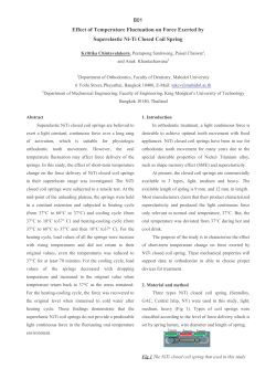 Effect of Temperature Fluctuation on Force Exerted by Superelastic