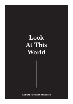 Look At This World - Asmund Havsteen