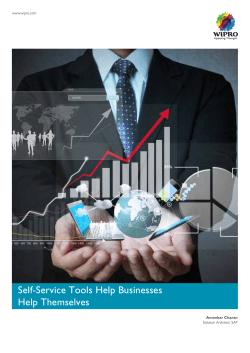 Self-Service Tools Help Businesses Help Themselves