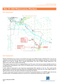 site 34 Old watercourse, Marshaw
