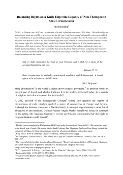 Balancing Rights on a Knife Edge: the Legality of Non