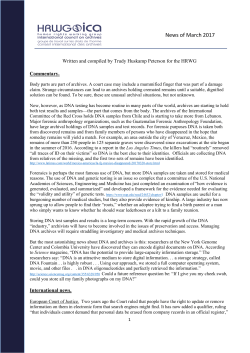 - International Council on Archives