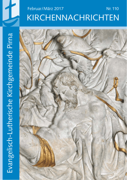 kirchennachrichten - Luth. Kirchgemeinde Pirna