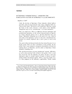 JETTISONING &ldquo;JURISDICTIONAL&rdquo;