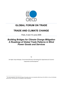 Global Trade Patterns in Renewable Energy Technology