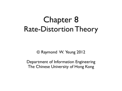Rate-Distortion Theory