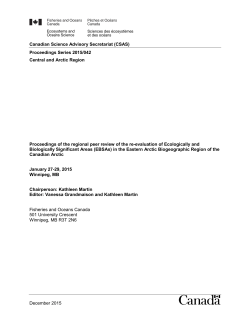 Proceedings of the regional peer review of the re