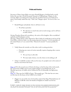 Pride and Avarice - Verse By Verse Ministry