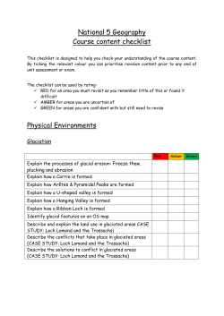 N5 Course Check-List