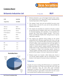 Britannia Industries Ltd