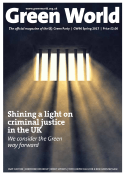 Shining a light on criminal justice in the UK
