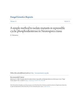 A simple method to isolate mutants in repressible cyclic