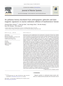 Air pollution history elucidated from anthropogenic spherules and