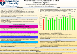 Are commercial seaweed products able to affect carbohydrate