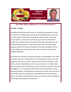 Sports Nutrition
