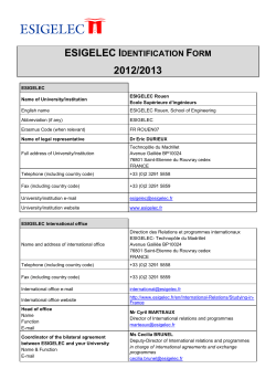 esigelec identification form