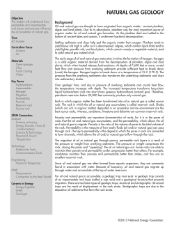 Natural Gas Geology
