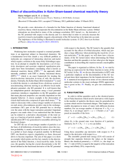 Effect of discontinuities in Kohn-Sham