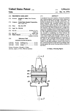 Prosthetic knee joint