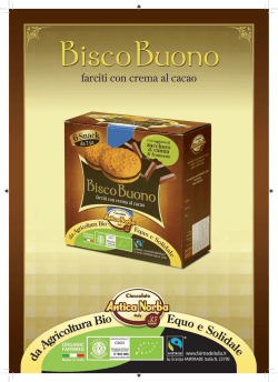 Brochure Bisco Buono Cacao