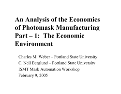 The Economic Environment