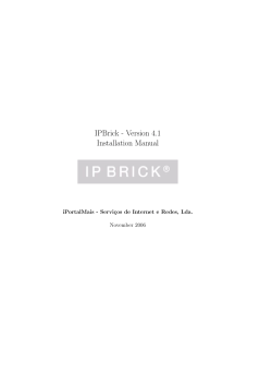 IPBrick - Version 4.1 Installation Manual