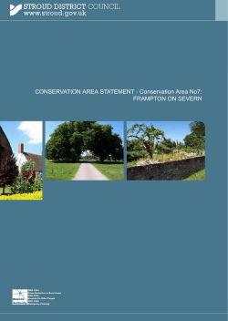 FRAMPTON ON SEVERN - Stroud District Council