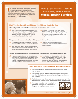 What to Expect From Mental Health Services