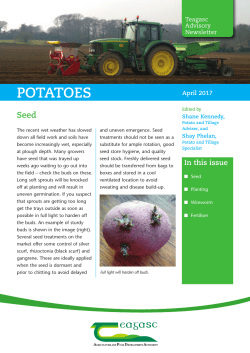 POTATOES - Teagasc