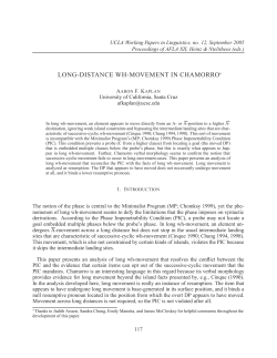 long-distance wh-movement in chamorro