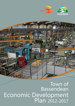 Economic Development Plan 2012-2017