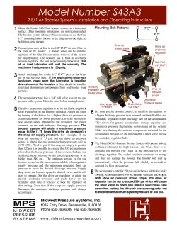 S43A3 Instructions - Midwest Pressure Systems