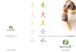 ENERGETIC SKINCARE BASED ON THE 5 ELEMENTS wood fire