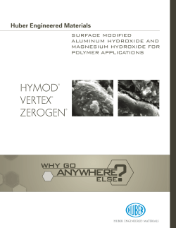 Information - Huber Engineered Materials