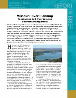 Missouri River Planning