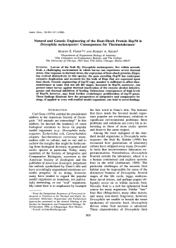 Natural and Genetic Engineering of the Heat