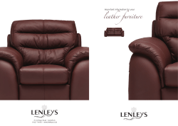 leather furniture