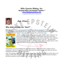 Barry Bonds Analysis pdf