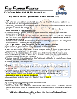 Flag Football Fanatics - Ohio Flag Football League