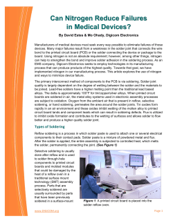 Can Nitrogen Reduce Failures in Medical Devices?