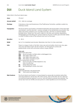 DUI Duck Island Land System - Enviro Data SA