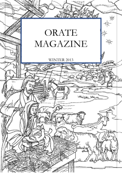 ORATE MAGAZINE