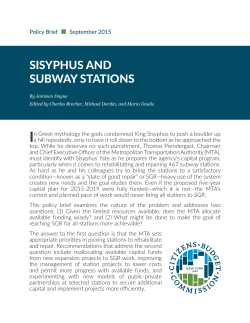 Sisyphus and Subways Stations