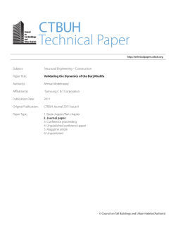 CTBUH Technical Paper