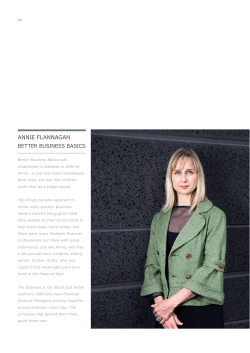 AnnIE flAnnAgAn - Better Business Basics