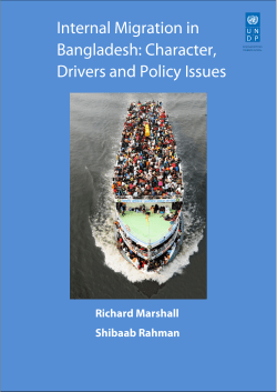 Internal Migration in Bangladesh: Character