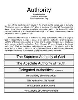 Authority - Dunamis ARC